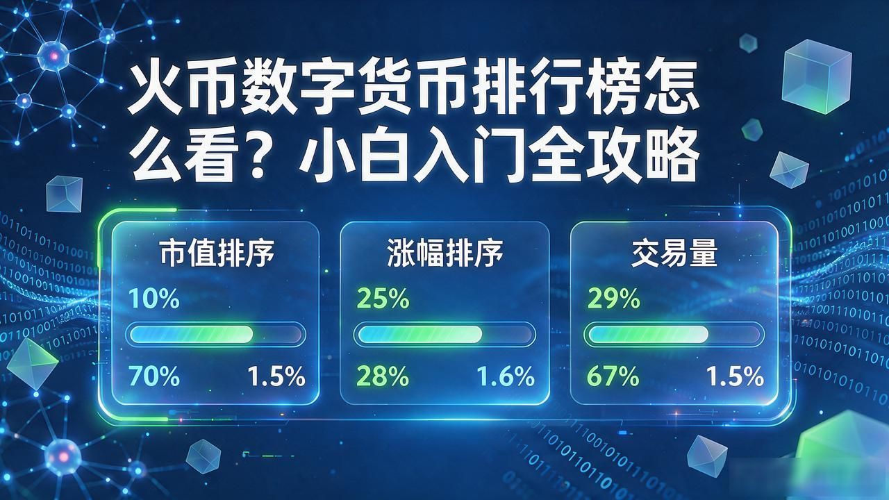 火币数字货币排行榜使用技巧_HTX交易平台币种排序方法_火币数字货币排行榜