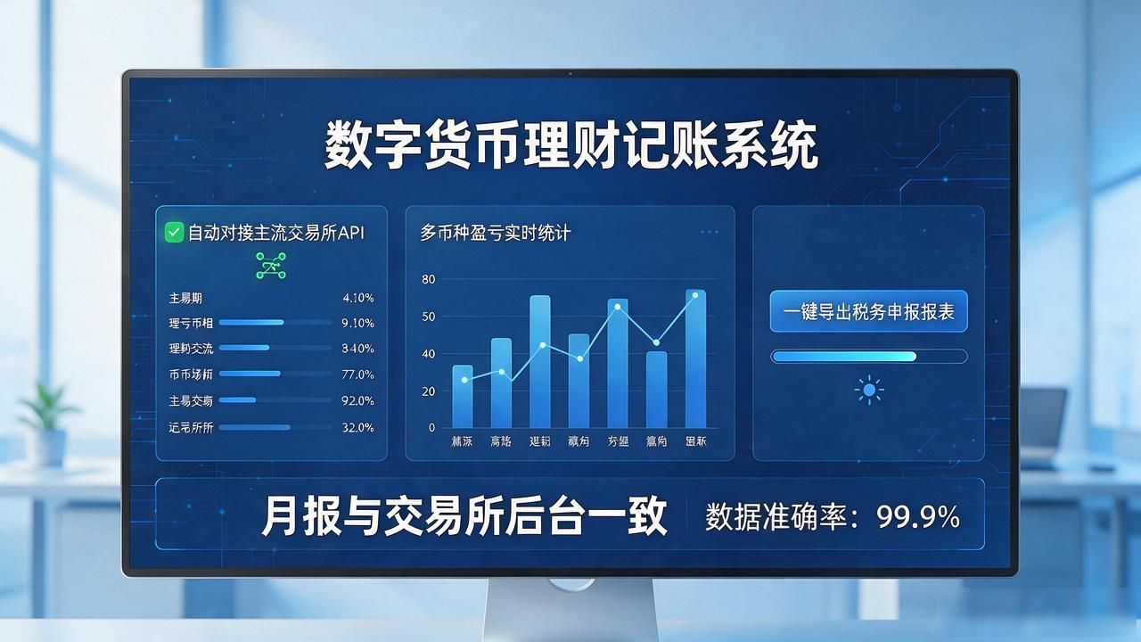 跨平台自动对账工具_数字货币理财记账软件推荐_数字货币理财记账软件